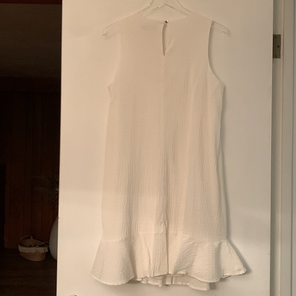 Tommy Hilfiger White Shirred Dress - Picture 2 of 6
